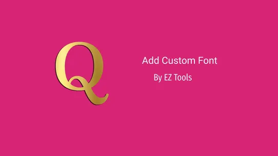 EZ Add Custom Font screenshot