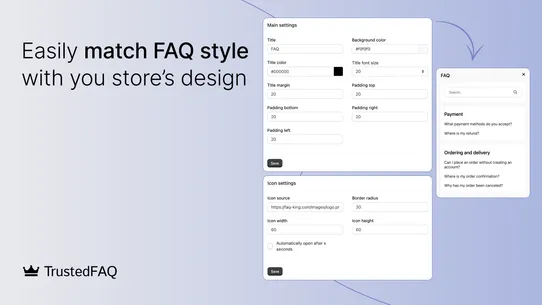 Trusted Help Center &amp; FAQ screenshot
