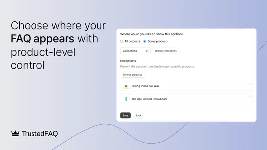 Trusted Help Center &amp; FAQ screenshot