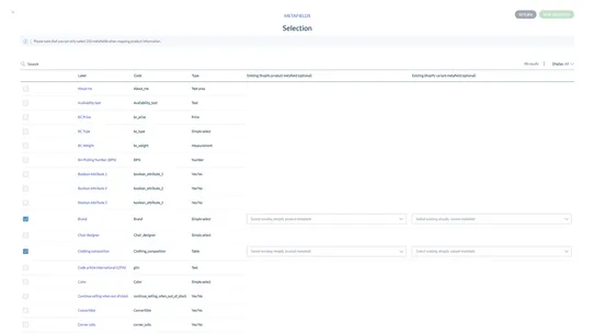 Akeneo PIM App screenshot