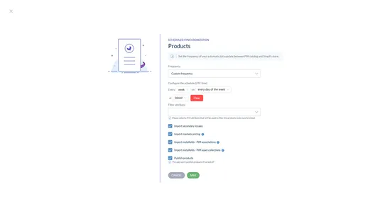 Akeneo PIM App screenshot
