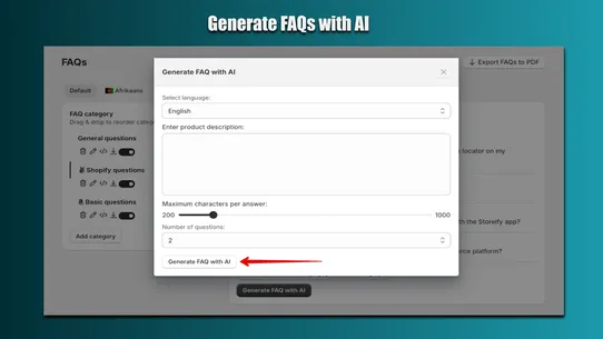 DDSHOP FAQ Page screenshot