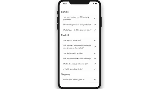 DDSHOP FAQ Page screenshot