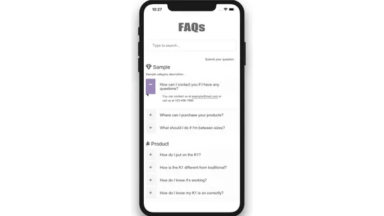 DDSHOP FAQ Page screenshot