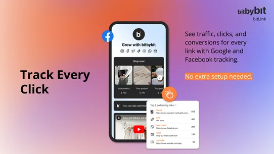 bitLink ‑ Shoppable Link Bio screenshot