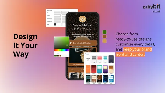 bitLink ‑ Shoppable Link Bio screenshot