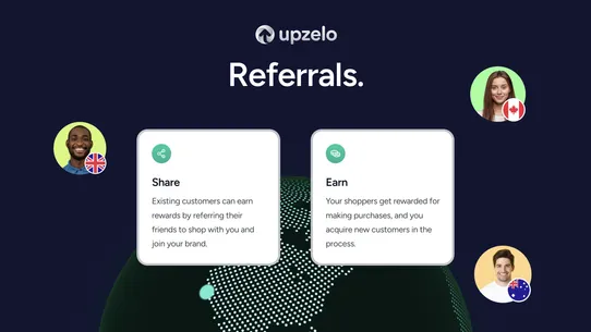 Upzelo: Loyalty &amp; Referrals screenshot