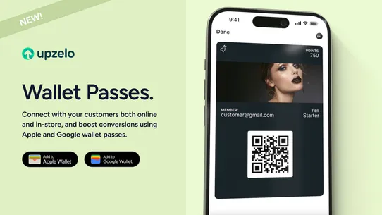 Upzelo Loyalty &amp; Wallet Passes screenshot