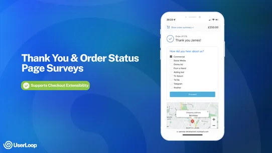 UserLoop Post Purchase Surveys screenshot