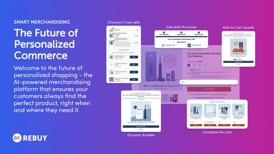Rebuy Personalization Engine screenshot