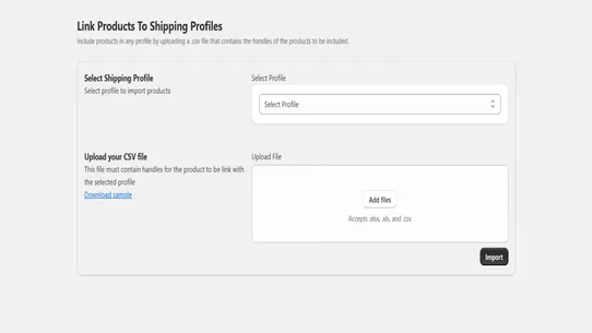 ShipXcel screenshot