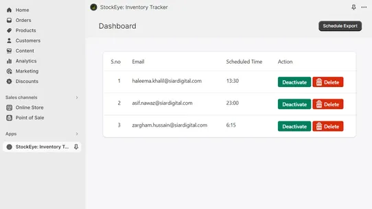 StockEye: Inventory Tracker screenshot