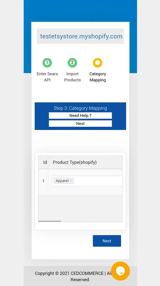 CedCommerce Sears Integration screenshot