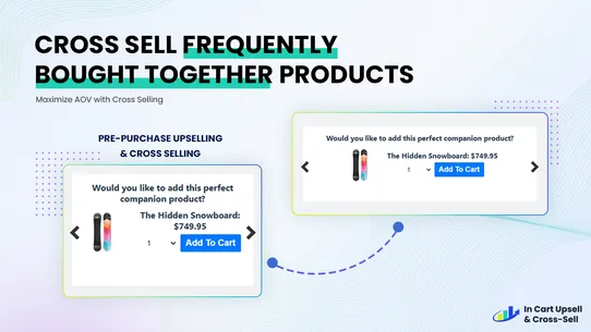 In Cart Upsell &amp; Cross‑Sell screenshot