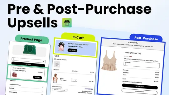 ICU• In Cart Upsell Cross‑sell screenshot