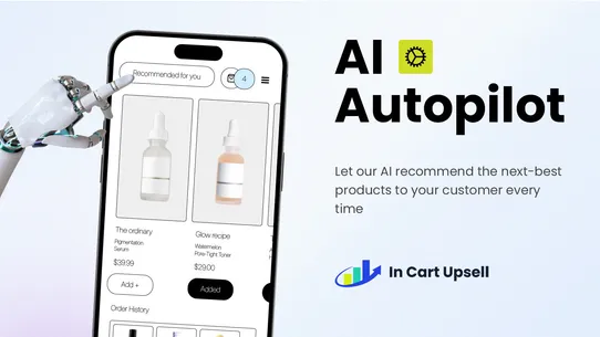 ICU• In Cart Upsell Cross Sell screenshot
