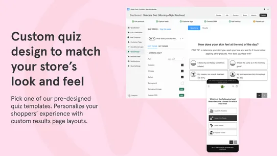 RevenueHunt: Recommender Quiz screenshot