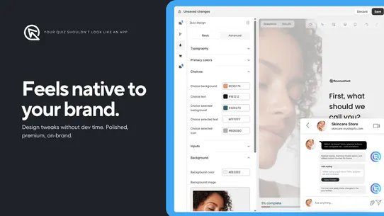 RevenueHunt: Recommender Quiz screenshot