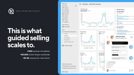 RevenueHunt: Recommender Quiz screenshot