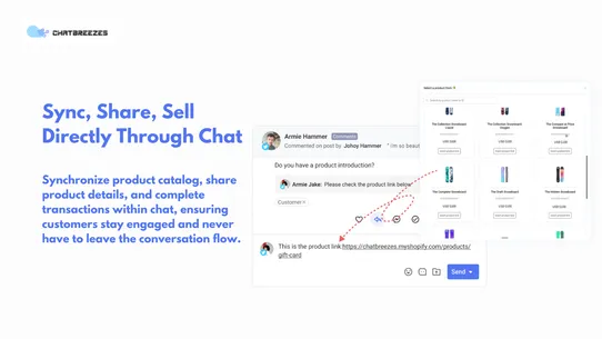 ChatBreezes AI SocialInbox CRM screenshot