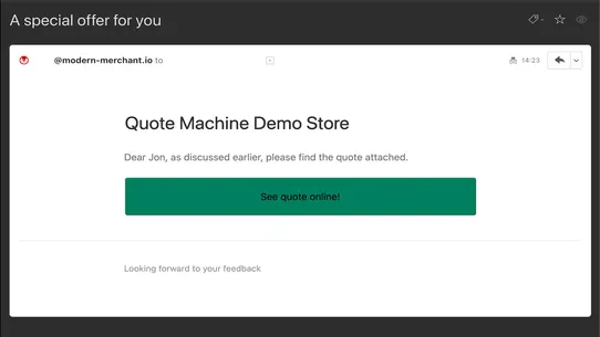 Quote Machine screenshot