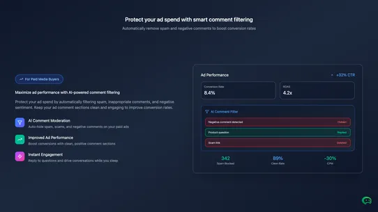 Smartreply | Social Media AI screenshot