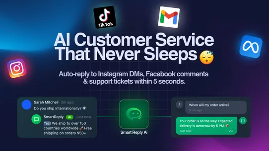 Smartreply AI Customer Service screenshot