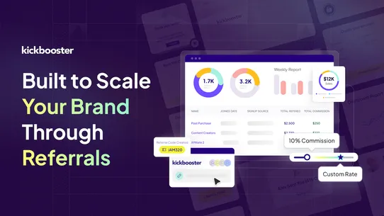 Kickbooster Affiliate Programs screenshot