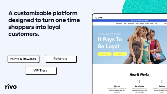 Rivo Loyalty &amp; Referrals screenshot