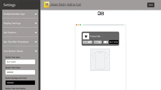 Smart Sticky Add To Cart screenshot