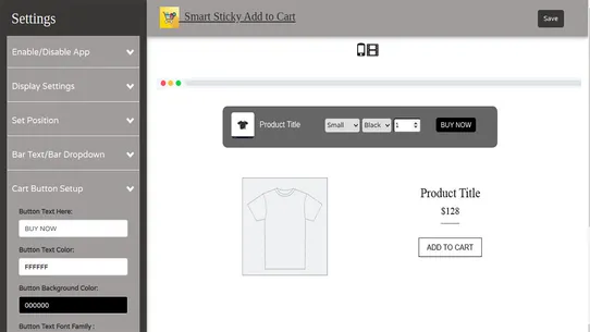 Smart Sticky Add To Cart screenshot