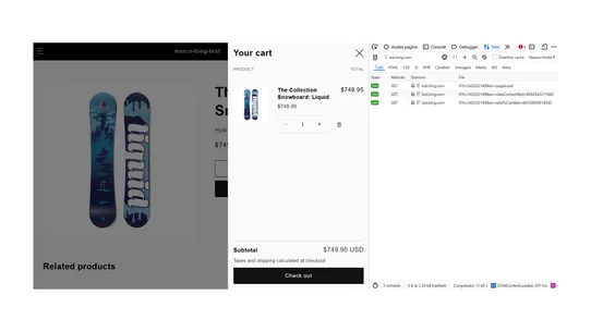 Bing UET Conversion Tracking screenshot