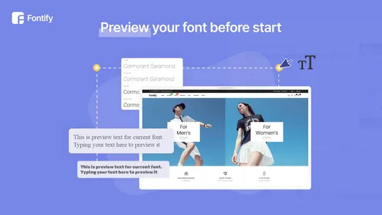 Fontify: Google &amp; Custom Fonts screenshot