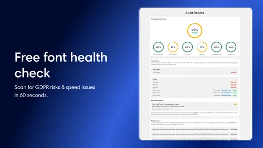 Fontify: Google &amp; Custom Fonts screenshot