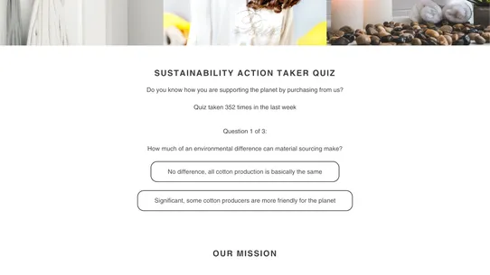 QuizToAction screenshot