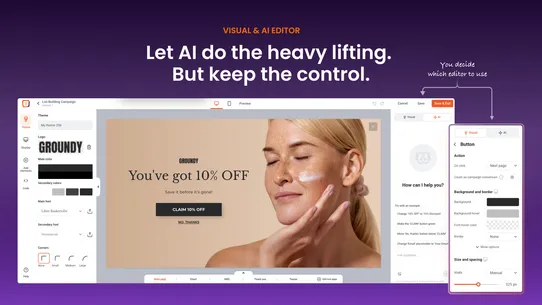 OptiMonk: AI Popup Builder screenshot