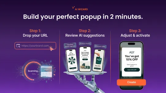 OptiMonk: AI Popup Builder screenshot
