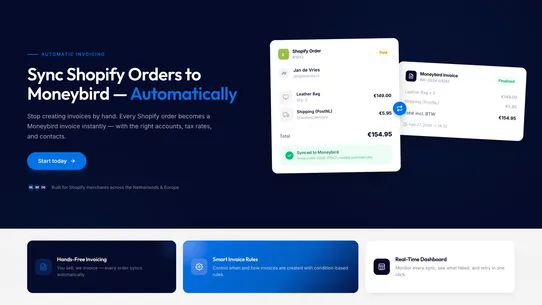 Moneybird screenshot
