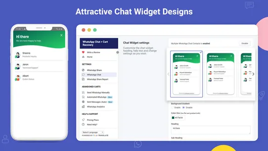 Ctx: WhatsApp Marketing + Chat screenshot