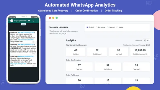 Ctx: WhatsApp Marketing + Chat screenshot