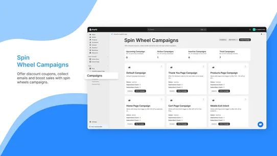 Wheelify Spin Wheel Email Pop screenshot
