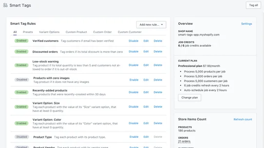 WHF Smart Tags screenshot