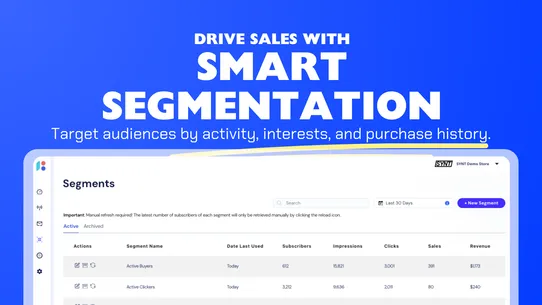 Synt: Automated Web Push screenshot