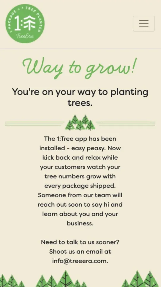 1:Tree ‑ Carbon Offset App screenshot