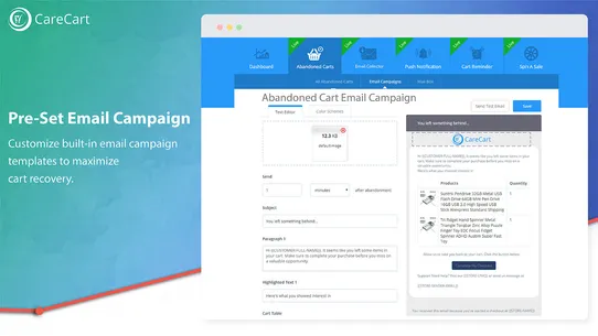 Cartly Abandoned Cart Recovery screenshot