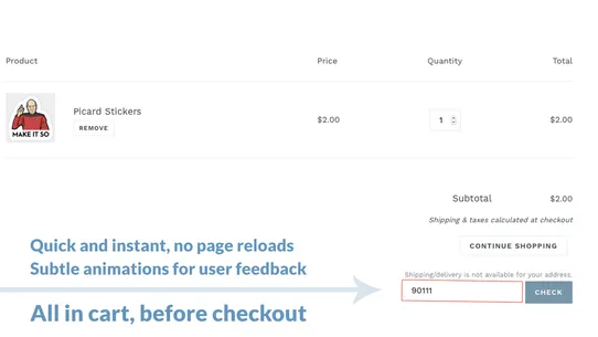 Easy Shipping Restrictions screenshot