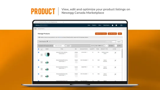 CedCommerce NeweggCa Connector screenshot