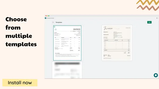 Flux Invoices screenshot