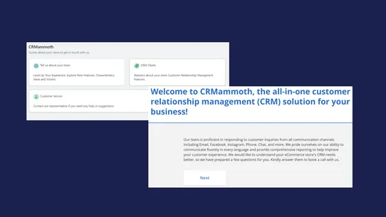 CRMammoth: your CRM team! screenshot