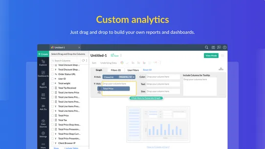 Zoho Advanced Analytics screenshot